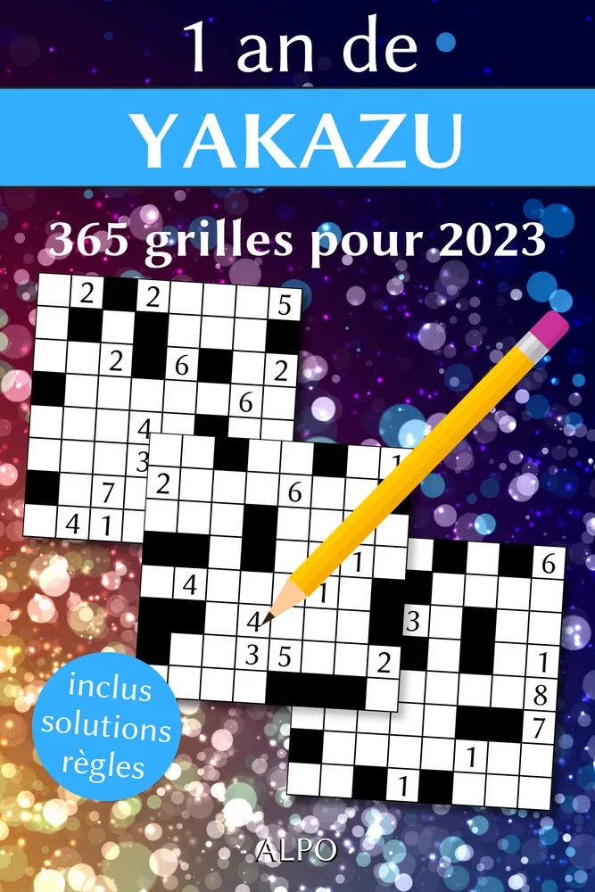Couverture 1 an de Yakazu (2023) de Éric Pillet (collection Jeux)