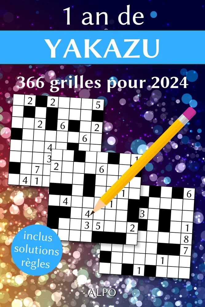 Couverture 1 an de Yakazu (2024) de Éric Pillet (collection Jeux)