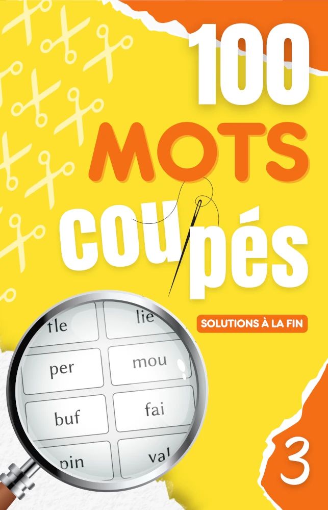 Couverture 100 mots coupés de Louis Leclerc (collection Jeux)