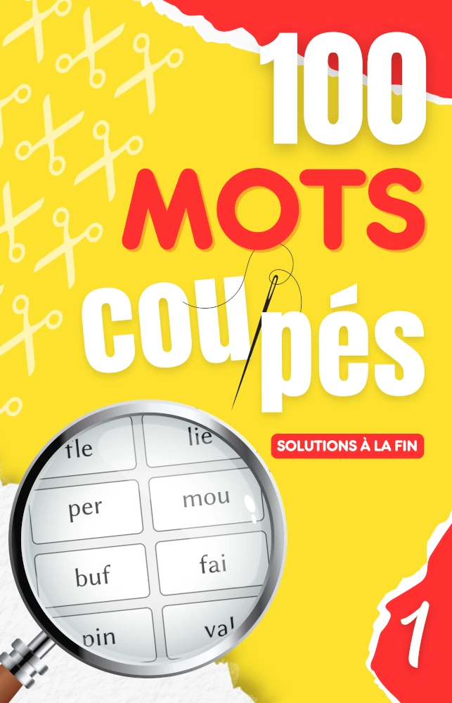 Couverture 100 mots coupés de Louis Leclerc (collection Jeux)